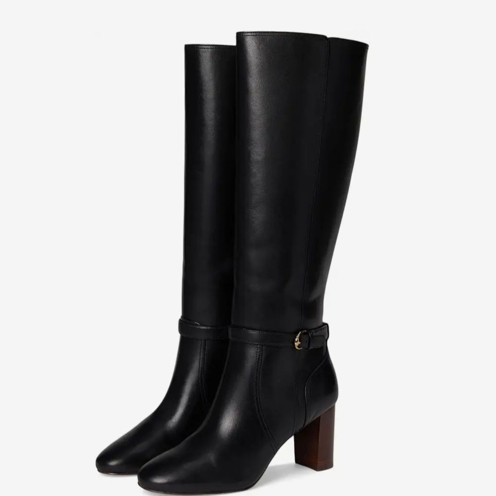 Cole Haan | NIB Black Glendale Leather Boots, Size 10